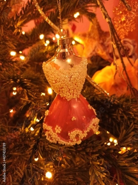 Obraz christmas tree decoration