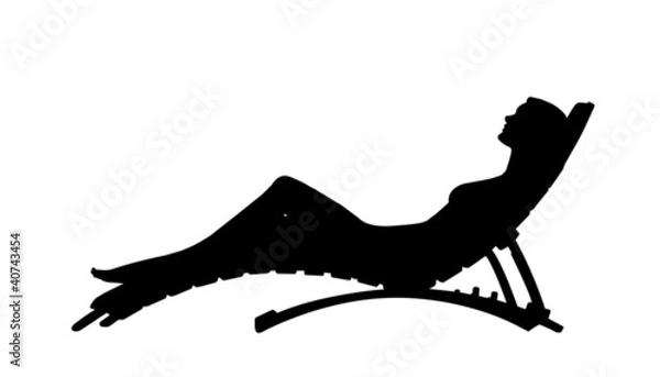 Obraz Sunbathing woman