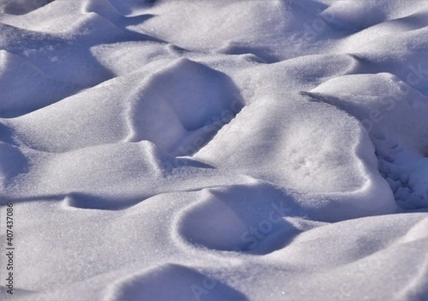 Obraz snow on the snow