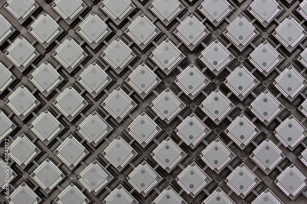 Obraz SMD integrated circuits