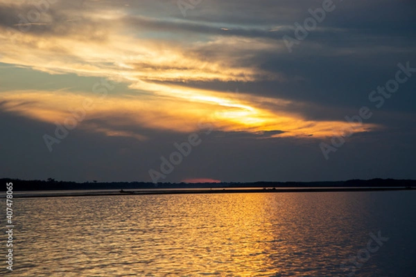 Obraz Atardecer Río Amazonas