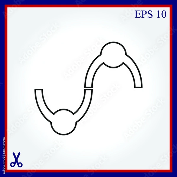 Obraz handshake icon