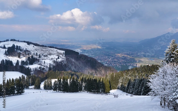Fototapeta Hochplatte Marquartstein / Grassau