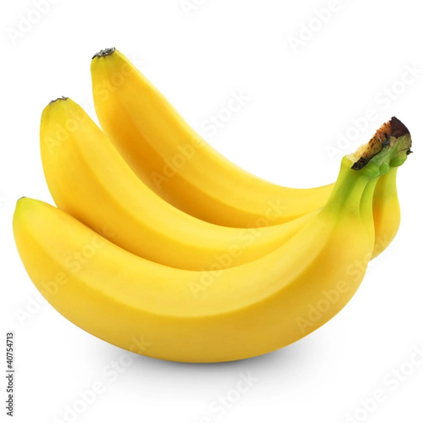 Obraz Band of Bananas na białym tle