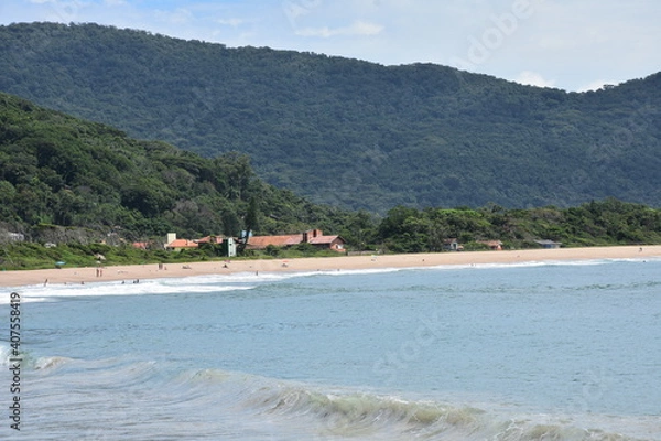 Fototapeta praia de armaçao - floripa 