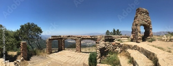 Fototapeta Ruins in the mountain 
