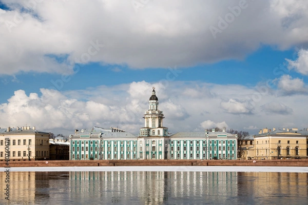 Fototapeta Кунсткамера. Санкт-Петербург весной.