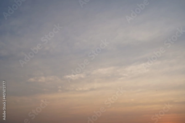 Obraz sky and clouds