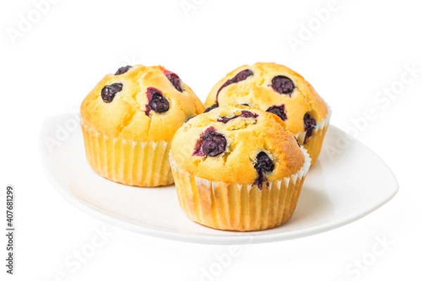 Obraz blueberry muffin