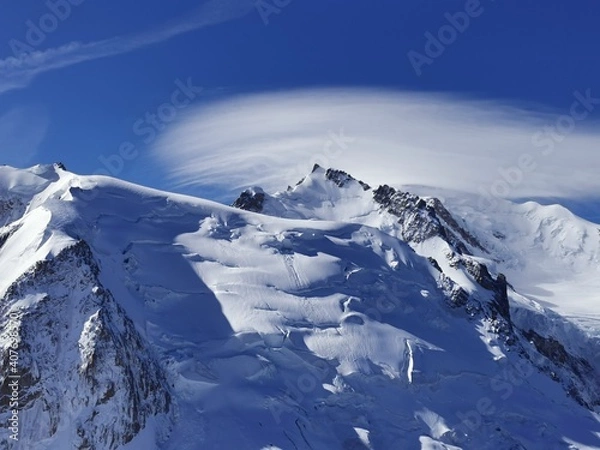 Obraz snow covered mountains