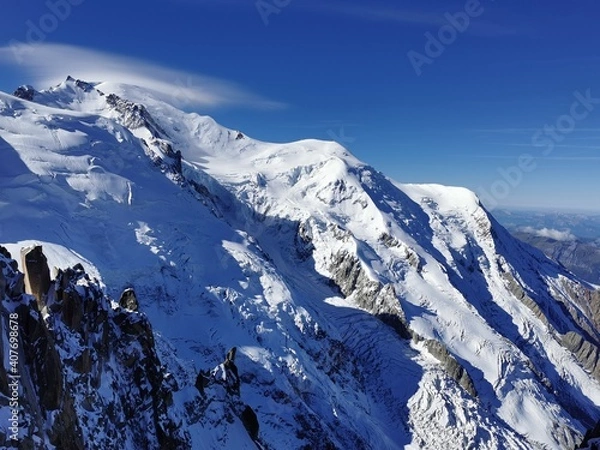 Obraz snow covered mountains