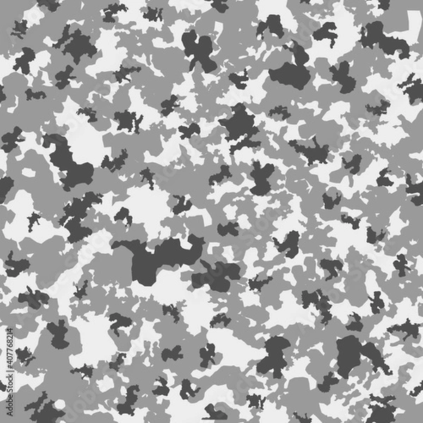 Fototapeta Abstract camouflage khaki seamless pattern background. Vector Illustration EPS10
