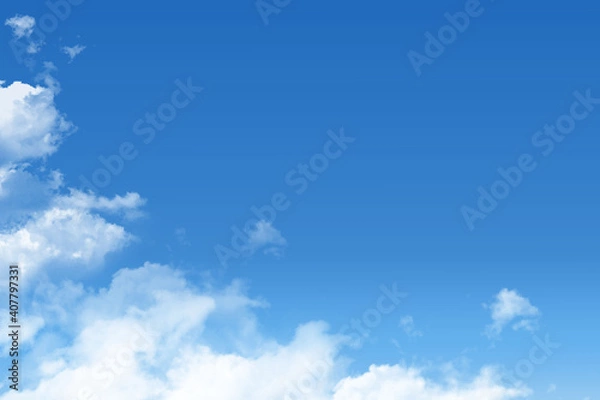 Fototapeta blue sky with clouds