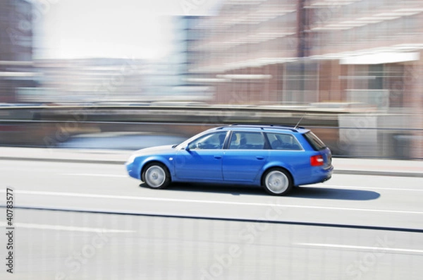 Obraz Auto auf Brücke 1 - TLerch
