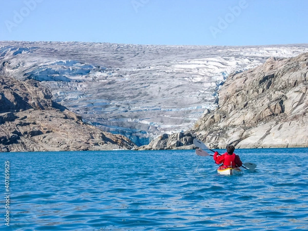 Obraz Kayak in Greenland
