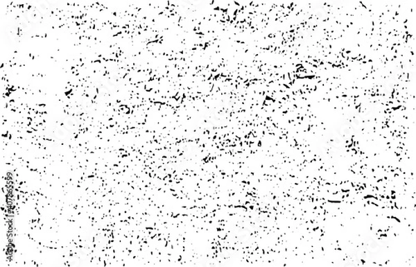 Obraz Black grunge vector textured background