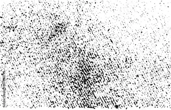 Obraz Black textured grunge vector background