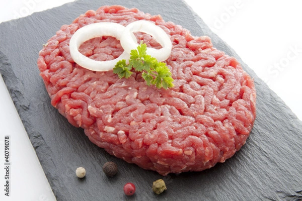 Fototapeta Steak haché