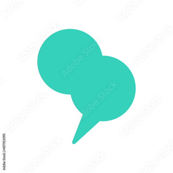 Fototapeta Double conversation ball