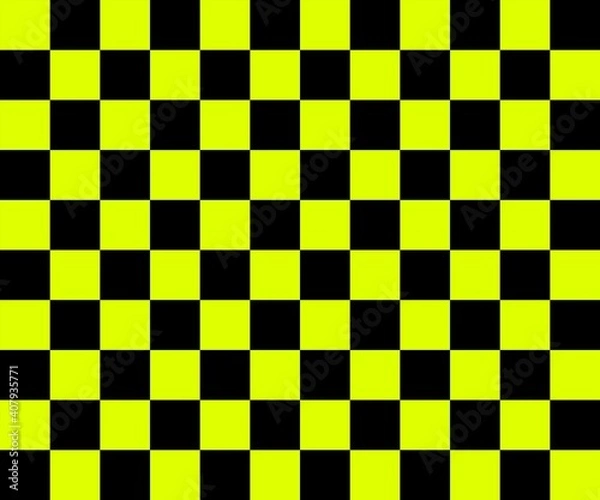 Obraz 伝統　文様　和柄　市松　シームレス