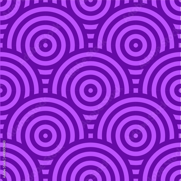 Fototapeta Abstract retro seamless linear pattern for packaging, merchandise, advertising etc.