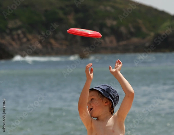 Obraz Gra we frisbee