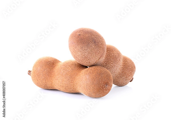 Fototapeta Tamarind isolated on a white background