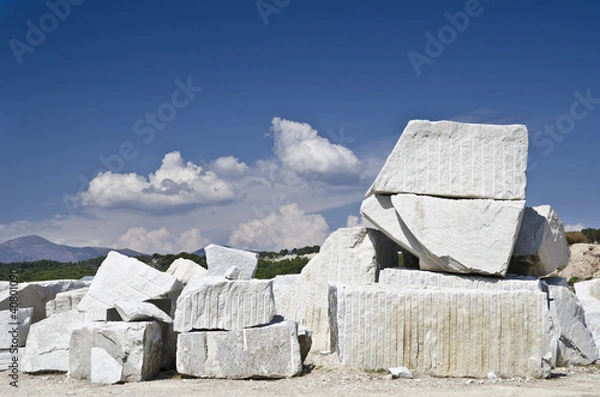 Obraz granite blocks