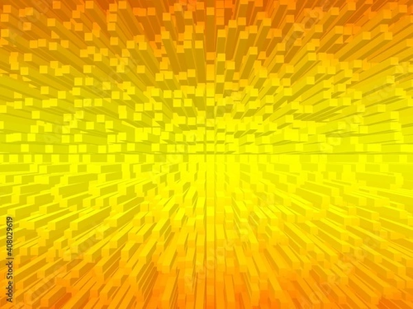 Fototapeta Gradient yellow-red textured background for design and presentation.