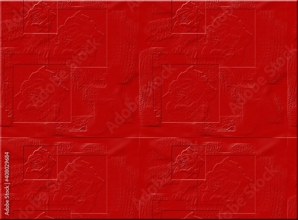 Fototapeta Red texture for design and presentation.