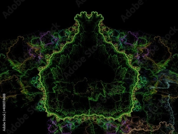 Fototapeta Imaginatory fractal background Image