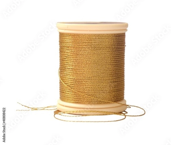 Obraz Gold Sewing Thread