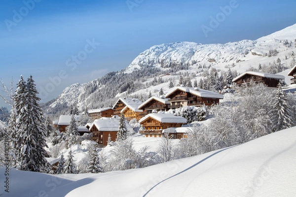 Obraz Montagne en hiver