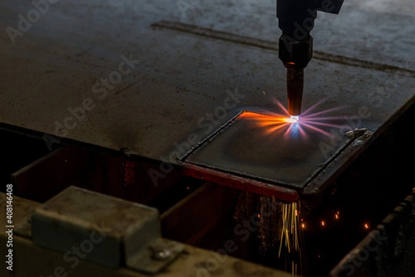 Obraz Wypalarka plazmowa CNC