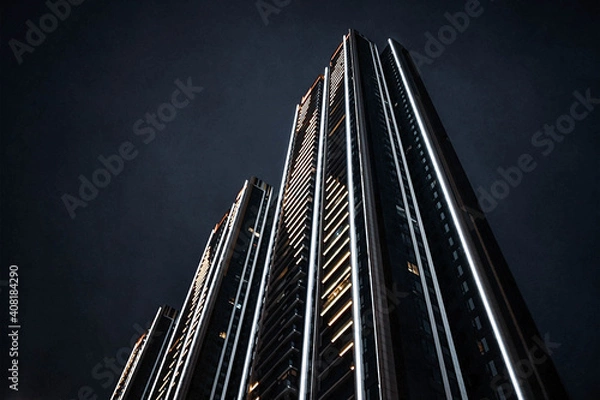 Fototapeta bridge at night