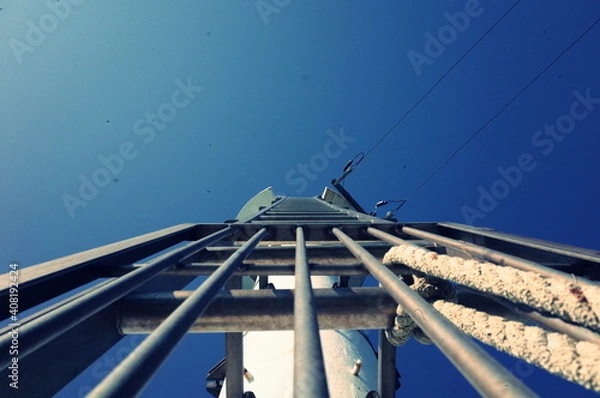 Obraz 見上げた灯台