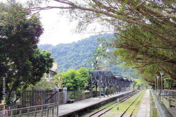 Obraz 鉄道レール