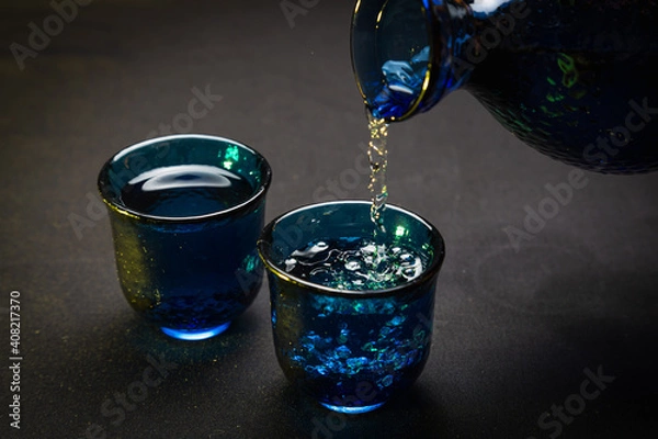 Obraz おちょこ，とっくり，日本酒