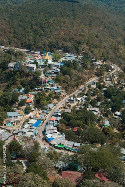 Obraz Myanmar Mount Popa
