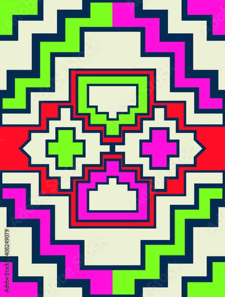 Fototapeta best selling traditional patterns, fabric textile fashions, vintage, retro design, anatolian, mesopotamian, carpet and rug 