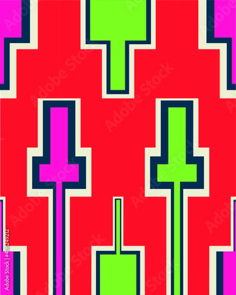 Obraz best selling traditional patterns, fabric textile fashions, vintage, retro design, anatolian, mesopotamian, carpet and rug 