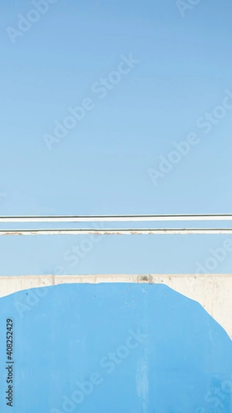 Obraz blue sky and clouds