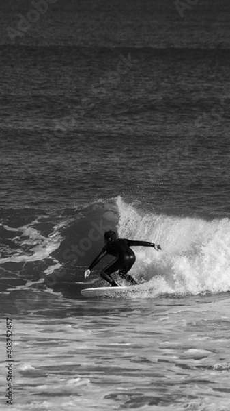 Obraz surfer in action