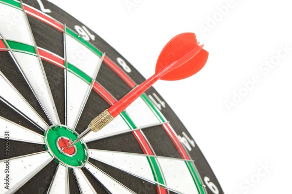 Fototapeta Viser au centre de la cible