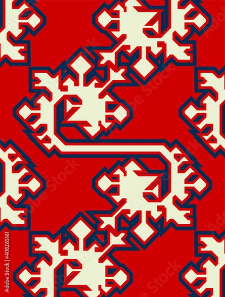 Obraz best selling traditional patterns, fabric textile fashions, vintage, retro design, anatolian, mesopotamian, carpet and rug 