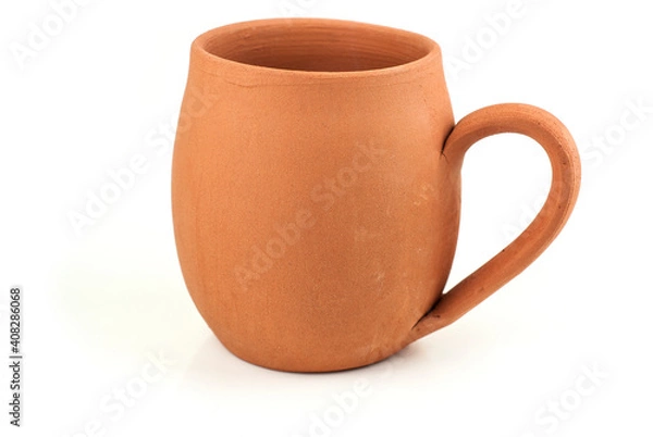 Obraz Traditional cup made from clay