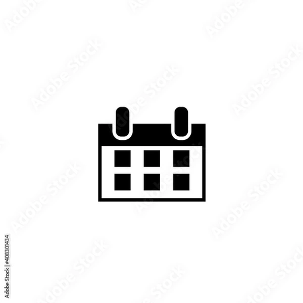 Obraz the calendar icon vector eps 10 data