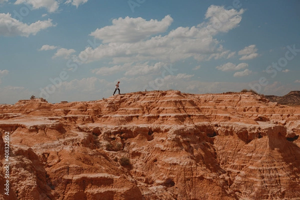 Obraz Hike in the desert