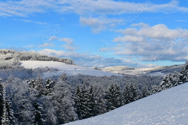 Fototapeta winterliche Alpe