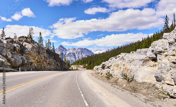 Fototapeta icefields parkway